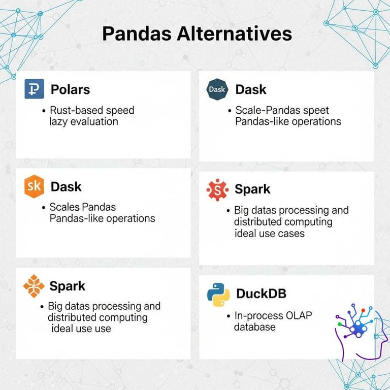 بهترین جایگزین‌های pandas