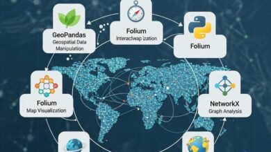 بهترین کتابخانه برای پردازش نقشه های جغرافیایی