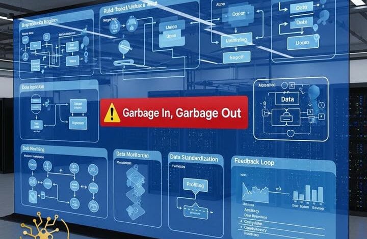 معماری مهندسی کیفیت داده برای مقابله با "Garbage In, Garbage Out"