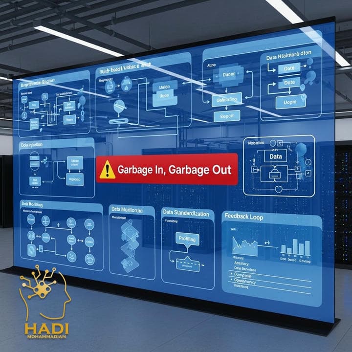 معماری مهندسی کیفیت داده برای مقابله با "Garbage In, Garbage Out"