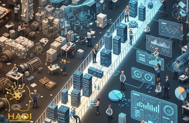 نقش حیاتی مهندسی داده در گذار از تفکر عملیاتی به بینش تحلیلی