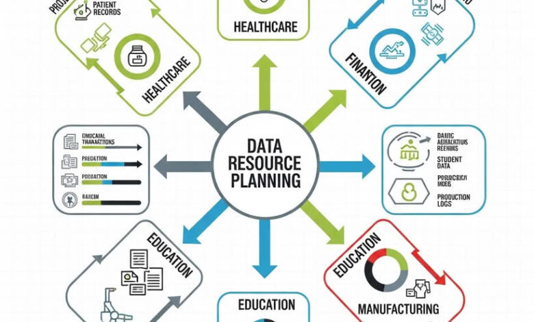 برنامه‌ریزی منابع داده در پروژه‌های چندبخشی