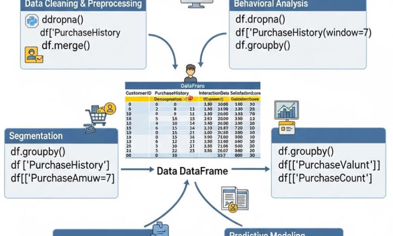 تحلیل داده‌های مشتریان (Customer Analytics) با استفاده از کتابخانه Pandas