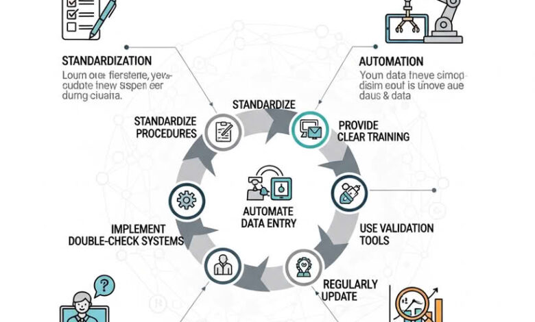راهکارهای کاهش خطاهای انسانی در جمع‌آوری داده