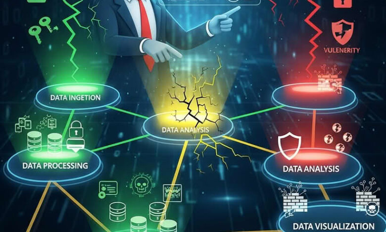 مدیریت ریسک و امنیت در پروژه‌های کلان داده (Big Data)