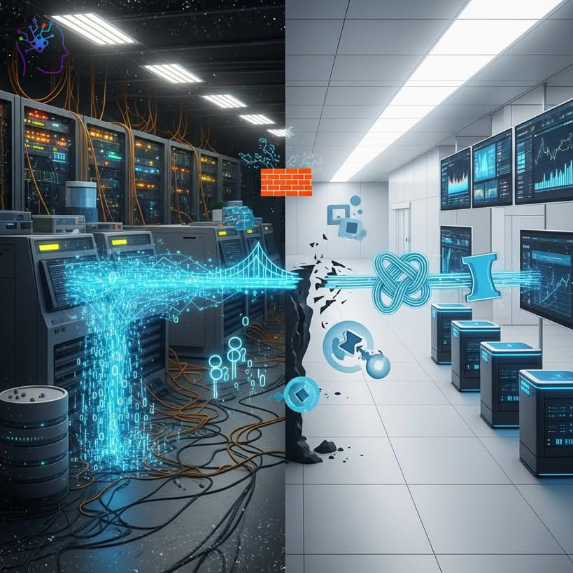 چالش‌های مهاجرت داده از پایگاه‌های قدیمی به سامانه‌های جدید