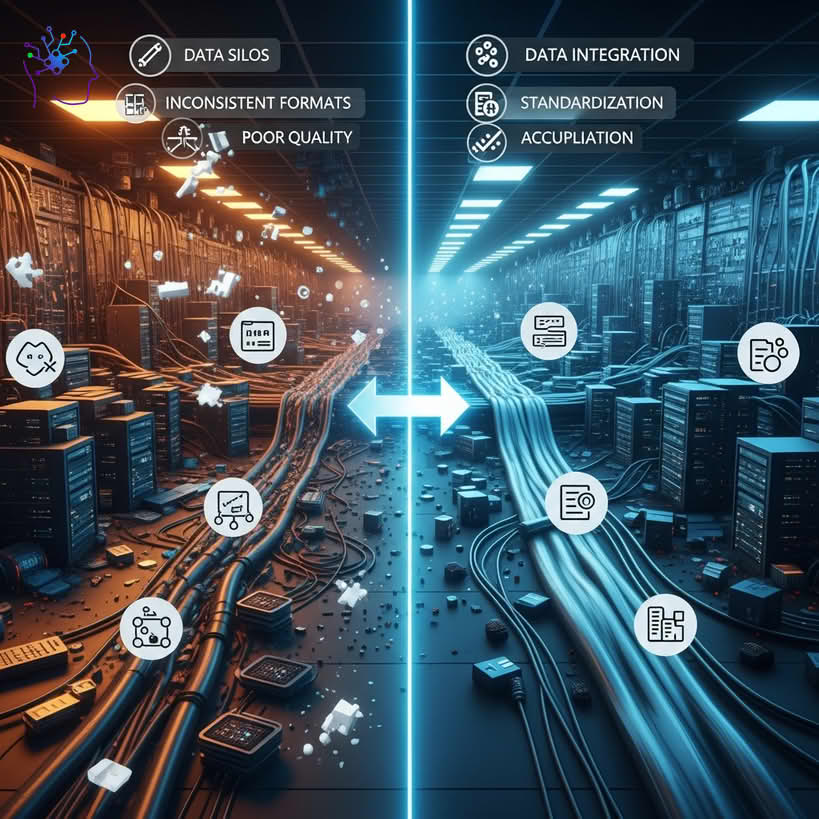 چالش‌های پاک‌سازی داده‌های سازمانی و راه‌حل‌های عملی