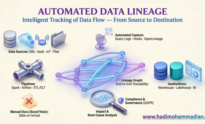 Data Lineage اتوماتیک